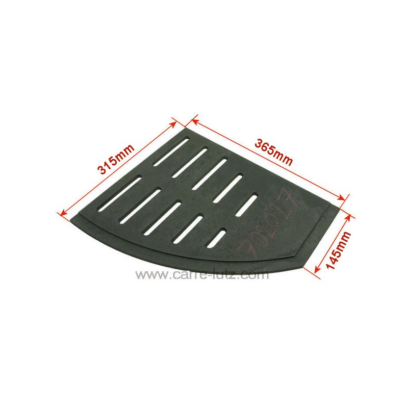 702027  Grille foyère droite FB610587 de foyer Invicta 58,50 €