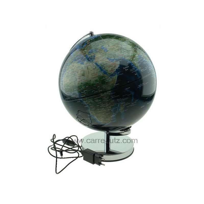 CL42001003  Globe terrestre lumineux diamètre 30 cm bleu 135,80 €