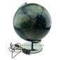 Globe terrestre lumineux diamètre 30 cm bleu