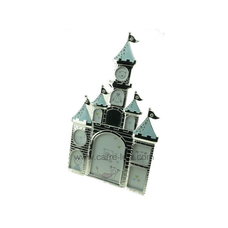 CL84000227  Cadre photo péle méle chateau bleu 56,60 €