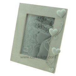 CL84000228  Cadre photo 13x18 tour bois et coeurs 26,10 €