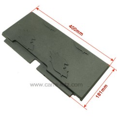 704997  Plaque de foyer avant droite 20166326800 pour insert Godin 3268 39,00 €