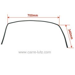 721356  Joint de porte de four Bompani M00392619 Whirlpool Ariston 39,40 €