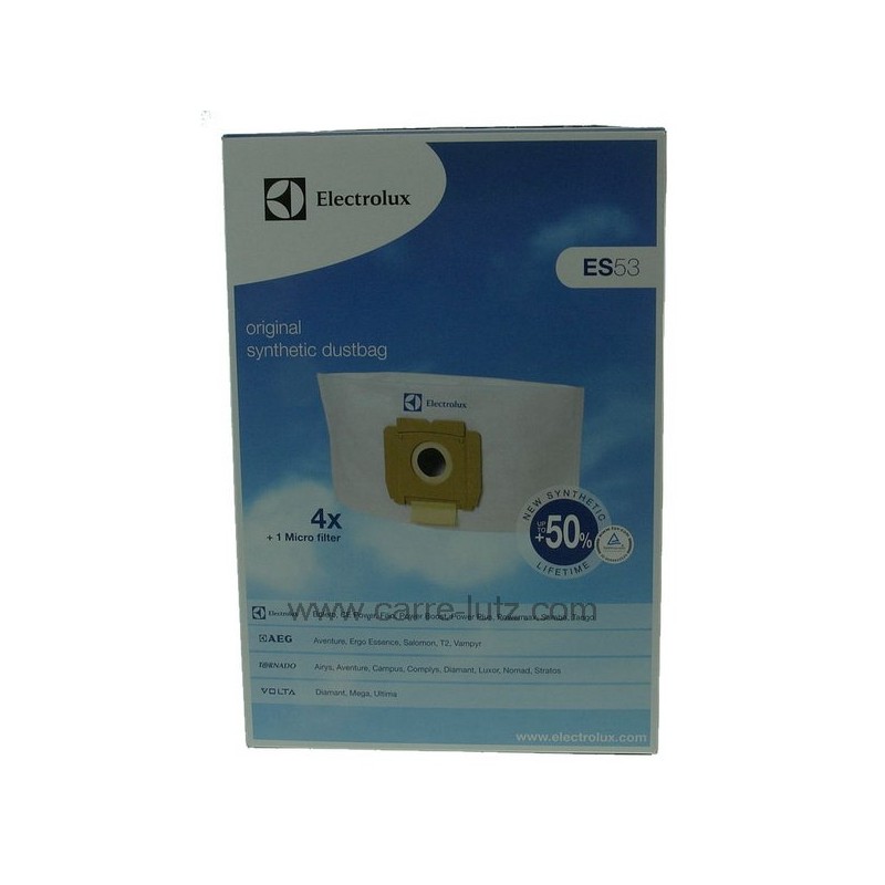 802372  Sacs d'aspirateur par 4 Tornado Campus Power plus Bolero 12,30 €