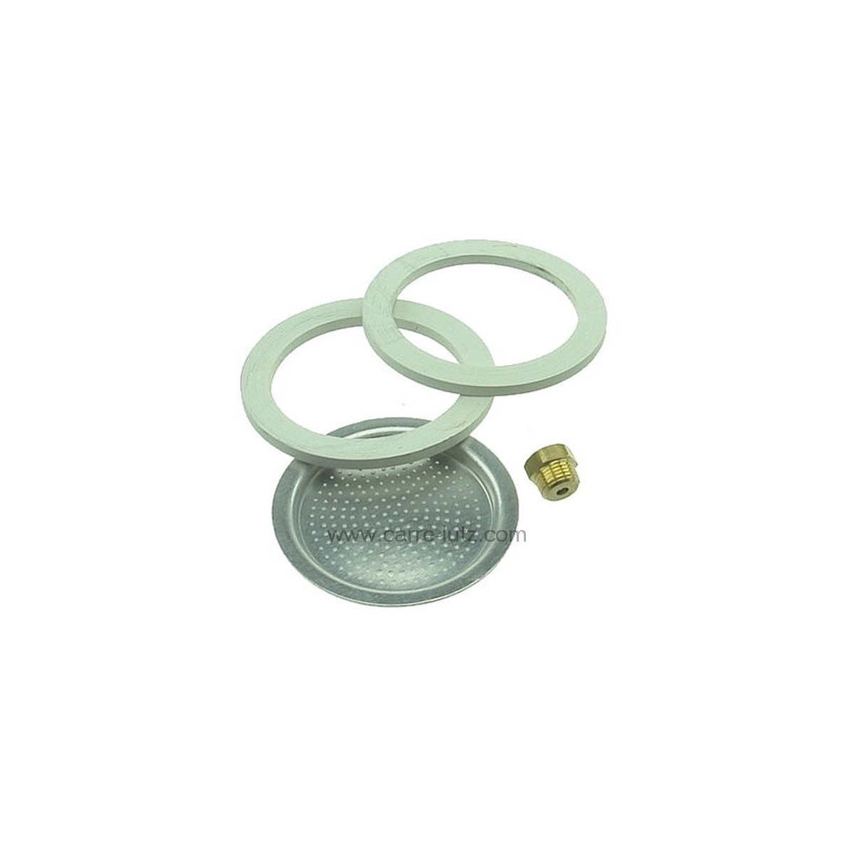 853019  Filtre + 2 joints + soupape pour Moka 1 Tasse Diamatre du joint 51mm 2,90 €