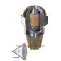Gicleur inox Fluidics 0,35 Gph 60° SF
