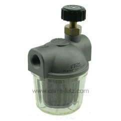 Filtre à fioul avec robinet d arrêt 3/8 de pouce , reference 6027001