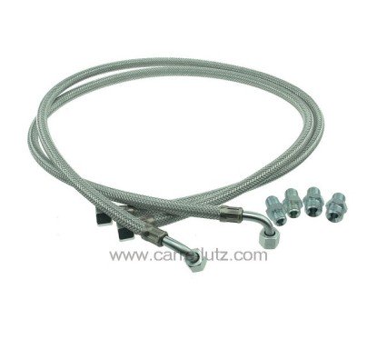 6027032  Kit 2 flexibles fioul universels 1 mt 31,50 €