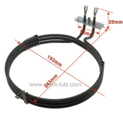 203221  C00481853 - Résistance circulaire 2800W Bosch 00481853 Ariston 24,80 €