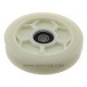 304436  2969900200 - Roue de patin avant de sèche linge Beko 6,50 €