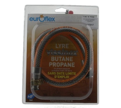 737017  Lyre inox butane propane 70 cm sans date limite d’utilisation 42,10 €