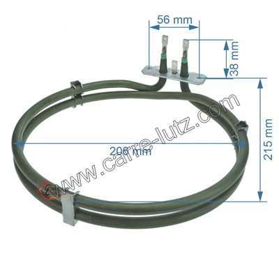 203223 Résistance circulaire 2000W de four 32001562 Waltham 49015755 Candy 13,90 €