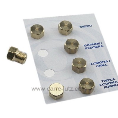 537677 Jeu d'injecteurs gaz naturel 6 MB 9,30 €