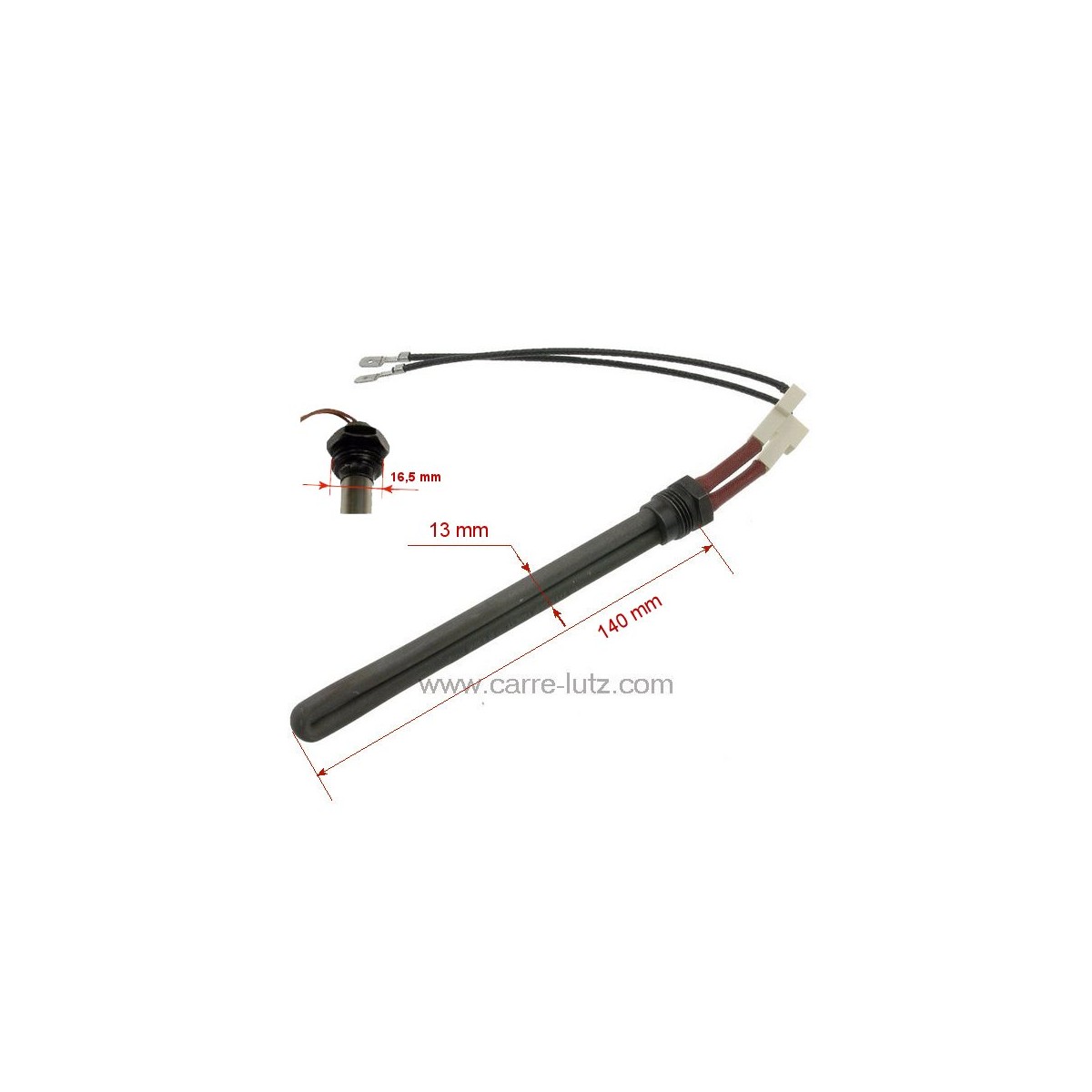 703994  Résistance 250W longueur 140mm de poêle à pellet 45,00 €