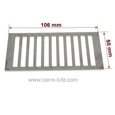 704377 Grille inox de pot bruleur ou creuset de foyer pour poele a granulé Caminetti Montegrappa 86,40 €
