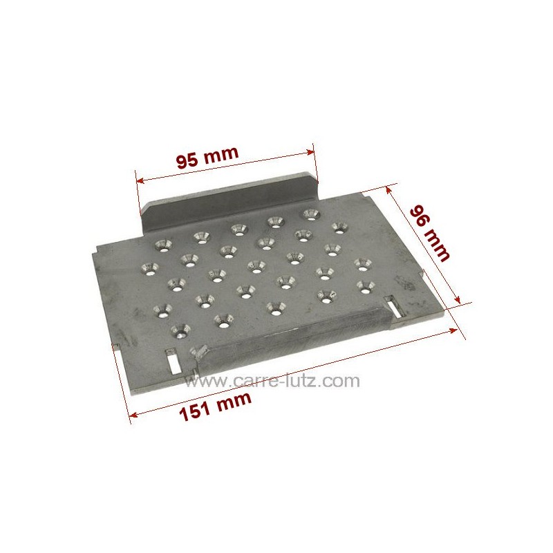 704378  Grille inox de pot bruleur ou creuset de foyer pour poele a granulé Nordica Extraflame 138,30 €