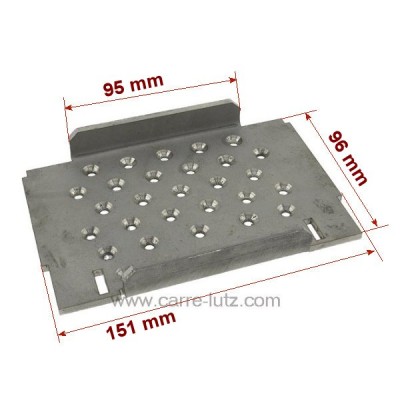 704378 Grille inox de pot bruleur ou creuset de foyer pour poele a granulé Nordica Extraflame 138,30 €