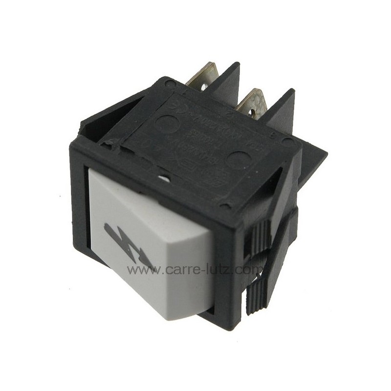 220106  Interrupteur poussoir bipolaire 16A 220V 22x30mm 5,70 €