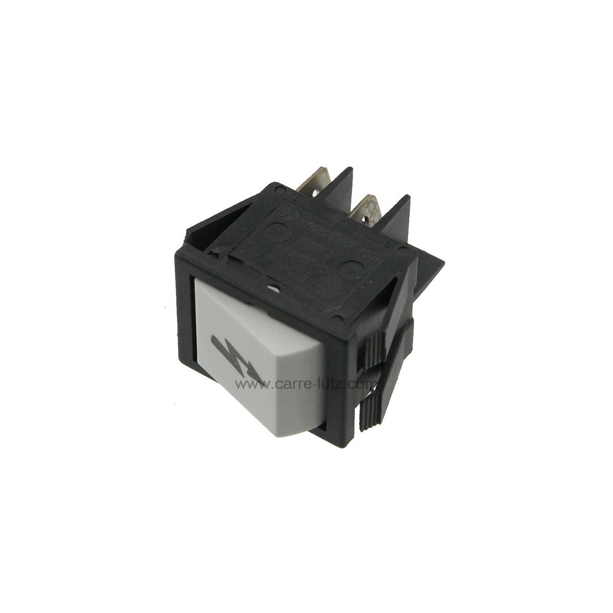220106  Interrupteur poussoir bipolaire 16A 220V 22x30mm 5,70 €