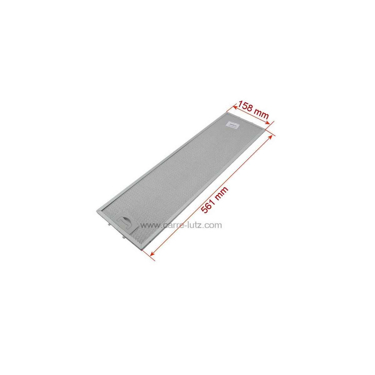 70190006 Filtre à graisse métal 561x159mm de hotte aspirante, 00SP002960S Tecnowind 31,30 € 70190006 Filtre à graisse métal 561x159mm de hotte aspirante, 00SP002960S Tecnowind 31,30 €