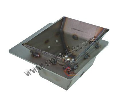 Pot bruleur ou creuset de foyer de poêle à granulé Ecotec