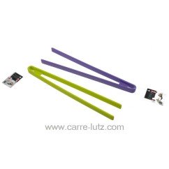 991IB512  Pince silicone 29 cm en inox recouvert de silicone 13,20 €