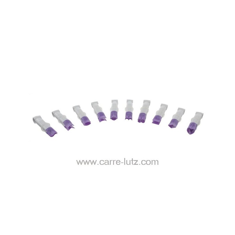 991IB518  Ensemble de 10 pinces décorées pour fondant 19,20 €