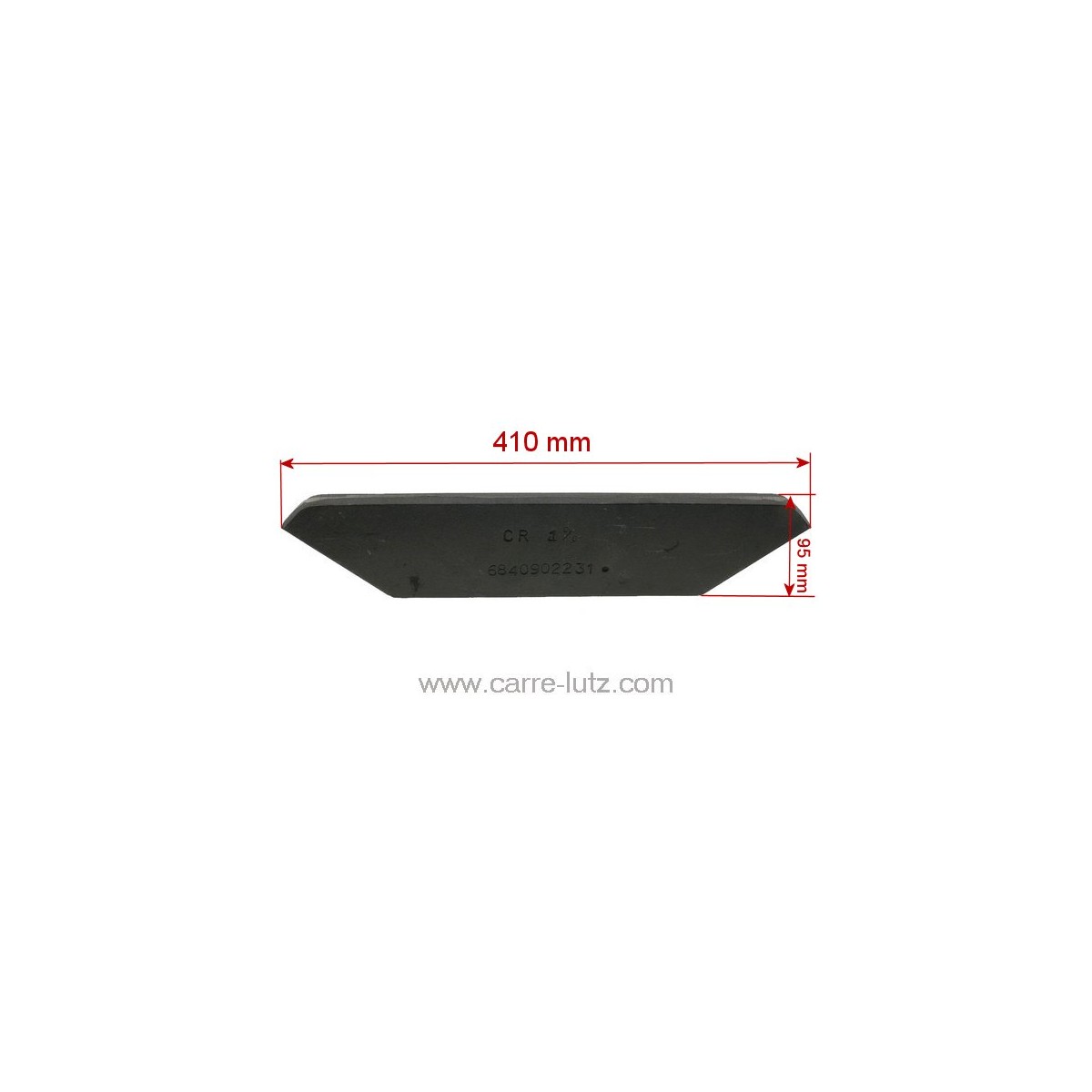 FB305116  Brique arrière de foyer ARR6840902051 Franco Belge 305116 219,60 €