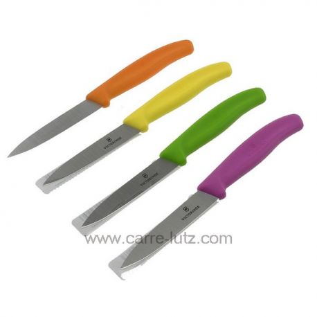 Couteau office Victorinox manche plastique couleur , reference CL14006092