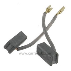Jeu de charbon moteur 6,5x8x15mm Black&Decker Ref. 560454-00  meuleuse KG65-type1, KG72-type1, KG90-type1 , reference 8010243