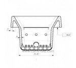 704385  Pot bruleur ou creuset de foyer de poêle à granulé Ravelli Ecotec 143,10 €