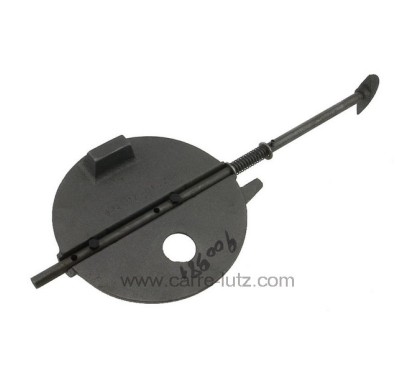 Clapet de tirage 900981 6340744 de foyer Franco-Belge 