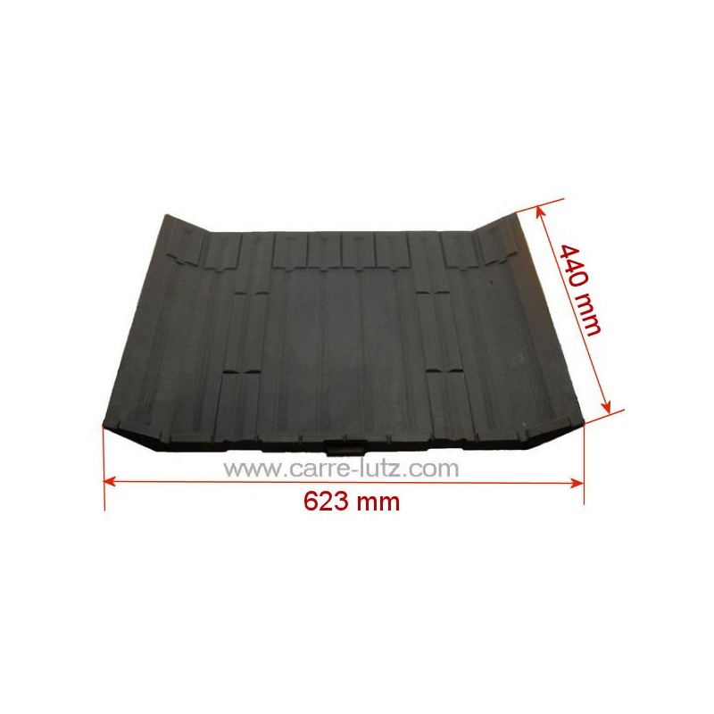 702506  CH124223186 - Plaque arrière décorée de foyer godin 3186 Cheminées philippe 173,80 €