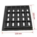 CH8517G3175 - Demie grille gauche de foyer godin 3186 Cheminées philippe