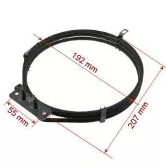 20390006  606045 - Résistance circulaire 3000W de four La Germania 29,50 €