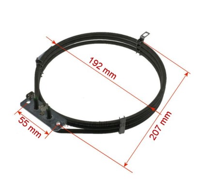 20390006  606045 - Résistance circulaire 3000W de four La Germania 29,50 €