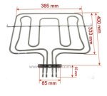 20390007  806890661 - Résistance de voute 1000+1700W de four Smeg 24,40 €