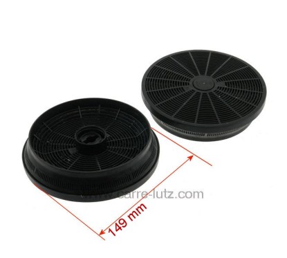 701171  9179183012 - 2 Filtres de hotte charbon actif ACK62259 ACM145 CR310 Beko  36,60 €