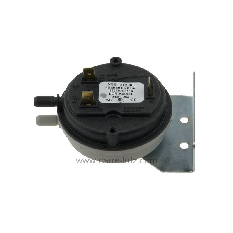 218304  NS2-1212-00 - Pressostat différentiel 59 Pascal avec étrier de poele à pellets Ravelli 21,70 €
