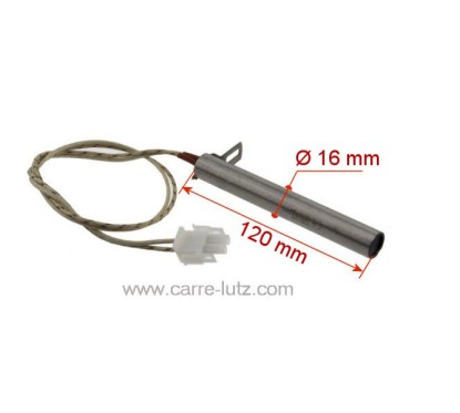 Résistance 350W 16 mm longueur 120 mm de poêle à pellet Cola Ferroli