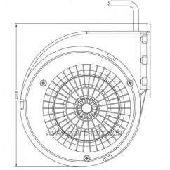 Ventilateur de convection compatible avec Deville - D0026732