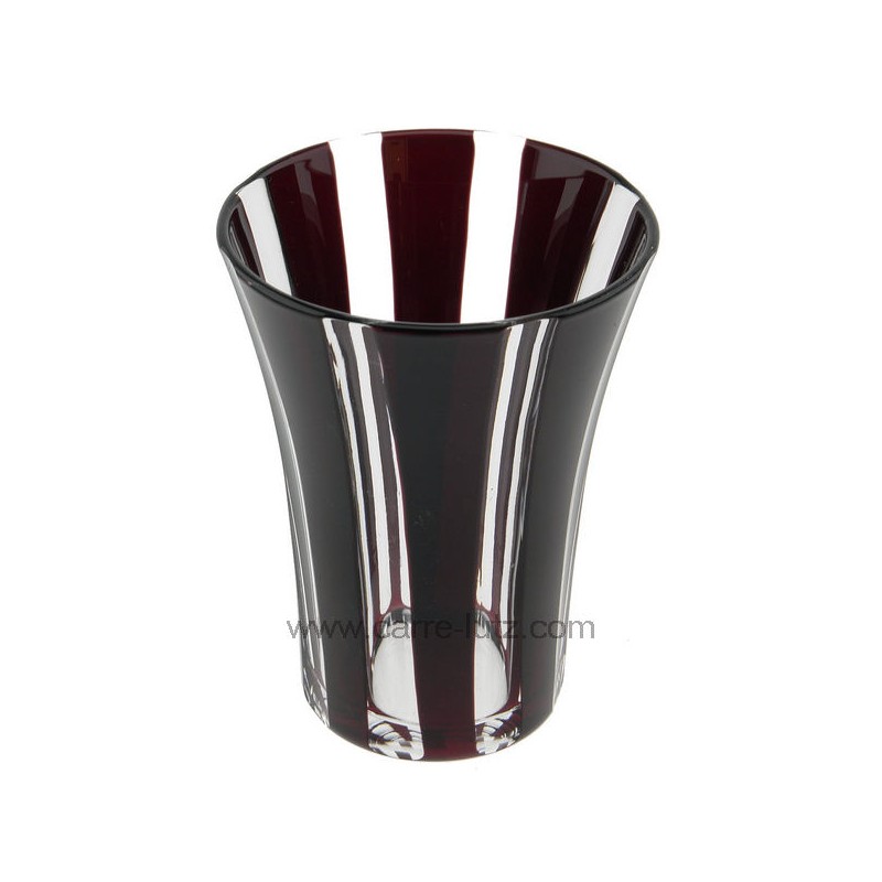 CL20011025  6 gobelets haut palace grenat 80,80 €