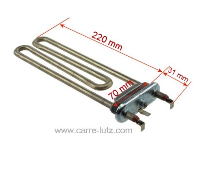 201247  DC4700033A - Résistance 2000W de lave linge Samsung  18,80 €