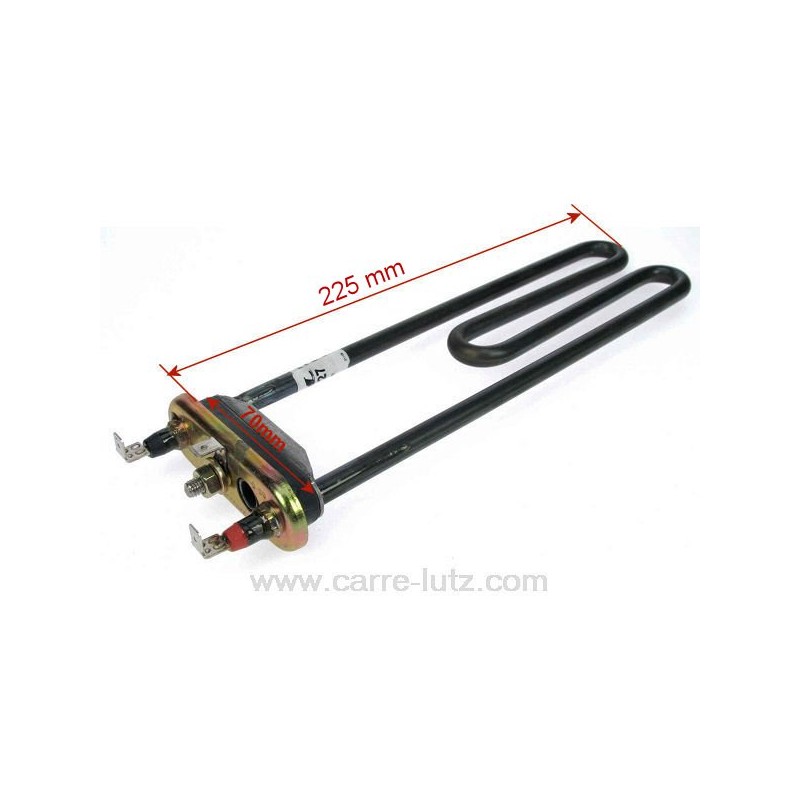 781127  00488731 - Résistance de lave linge 2000W percée 275 mm Bosch Siemens 11,80 €