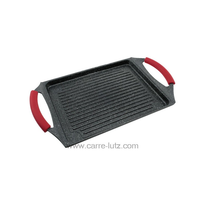 24134 - Grill rectangulaire 34x26 cm Eco Piedra Lacor 