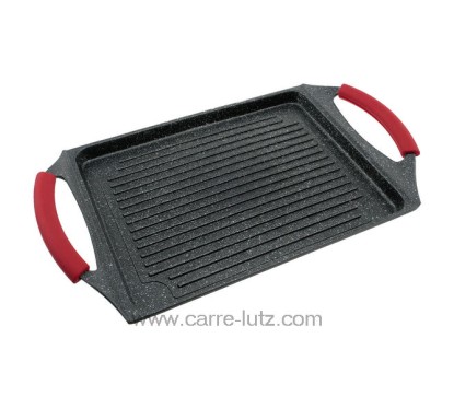 24134 - Grill rectangulaire 34x26 cm Eco Piedra Lacor 