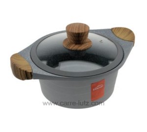 27320 - Faitout fonte d'aluminium 20 cm Stilo Lacor 