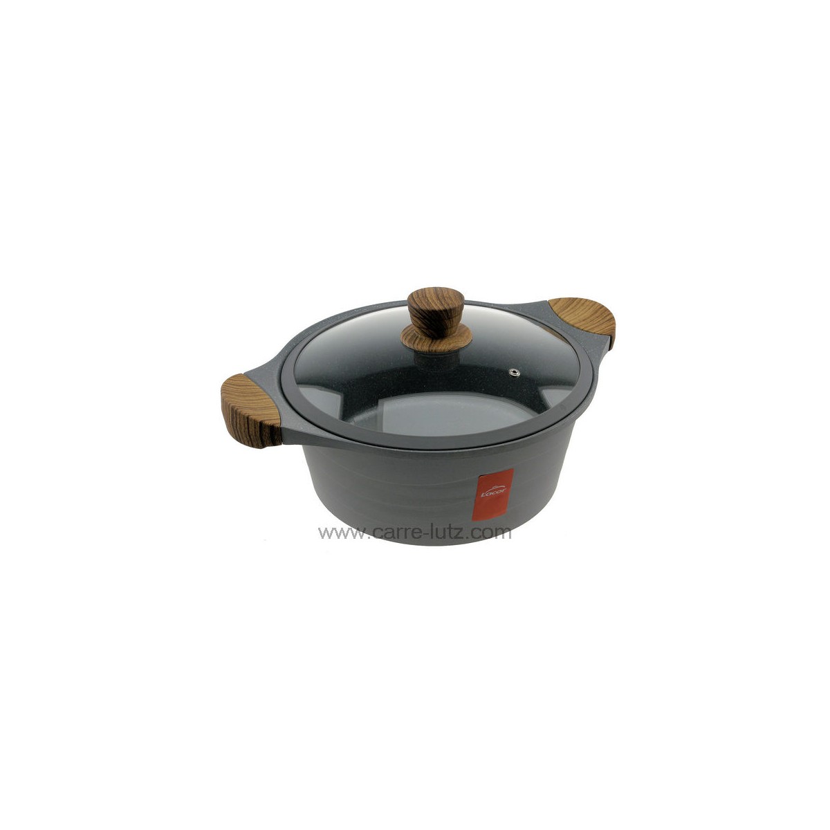 991LC27328  27328 - Faitout fonte d'aluminium 28 cm Stilo Lacor  80,50 €