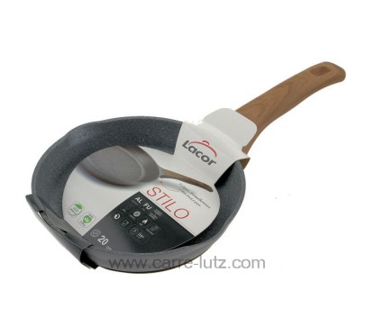 27620 - Poêle fonte d'aluminium 20 cm Stilo Lacor 