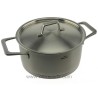 991LC45020  45020 - Faitout avec couvercle inox 20 cm Foodie Lacor  52,10 €